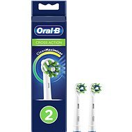 Oral-B CrossAction Fogkefefej CleanMaximiser technológiával, 2 db a csomagban - Pótfej