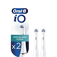 Oral-B iO Specialised Clean Brush Heads, 2 pcs - Toothbrush Replacement Head