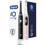 Oral-B iO Series 6 Duo, Black/Pink Sand - Electric Toothbrush