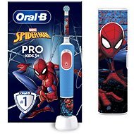 Oral-B Pro Kids Spiderman mit Design von Braun mit Etui - Elektrische Zahnbürste