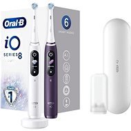 Oral-B iO Series 8 duo Violet & White - Electric Toothbrush