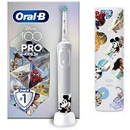 Oral-B Pro Kids Disney 100 Jahre Mit Design von Braun mit Etui - Elektrische Zahnbürste
