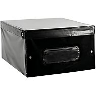 ORDINETT Storage box 50 l CLOE vinyl 50 × 40 × 25 cm - Storage Box