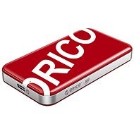 ORICO SUPRE-5G High Speed Portable SSD SUPER 256G, rot - Externe Festplatte