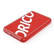 ORICO CP25C3 2,5" USB 3.1 Gen2 Type-C HDD Enclosure, piros - Külső merevlemez ház