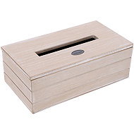 ORION Handkerchief box natural wood - Tissue Box