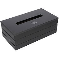 ORION Box for paper handkerchiefs black wood - Tissue Box