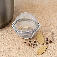 ORION Teapot/Sieve diameter 8,5 cm stainless steel clip - Tea Strainer