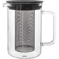 ORION Kettle 1,55 l borosil. glass/UH + Stainless steel filter - Tea Kettle