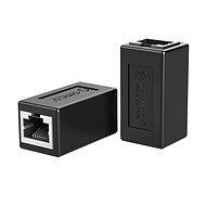 ORICO RJ45 Ethernet F / F Cable Extender Black - Coupler