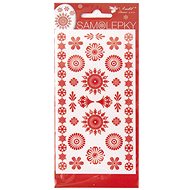 Stickers for Eggs, Red ASSORTED - Self-Adhesive Sticker