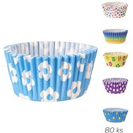 Assorted Paper Cupcake Cases, diam. 5cm/80 pcs - Cookie-Cutter