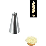 Stainless steel Decorating Tip, 6 Tips 1 pc - Piping Tip