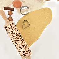 ORION Roller wood decor d. 20/38 cm STONKY - Rolling Pin
