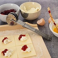 ORION Stainless steel radio set, diameter 4,5 cm, 3-piece - Slicer