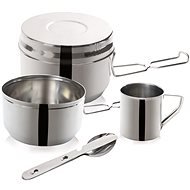 Orion Camping Stainless-steel Dining Set, 7pcs - Dish Set