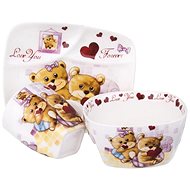 TEDDY BEAR Porcelain Dining Set for Children 3 pcs - Children's Dining Set