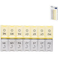 ORION Weekly medication organiser 2 sections CZ UH - Pill Dispenser