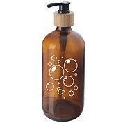 ORION Soap dispenser 0,5 l, brown glass - Soap Dispenser