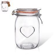 Glass Jar Patent BELA Heart 1l - Container