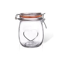BELA Heart Glass Jar Patent 0.75l - Container