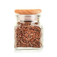 ORION Glass/wood lidded jar 0,12 l 3 pcs - Storage Jar