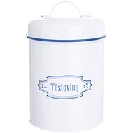 Round BLUE LINE PASTA Metal Box diam. 13cm - Storage Jar