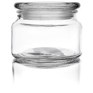 Glass Jar with Lid 0.38l Round - Container