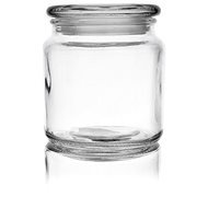 Glass Jar with Lid 0.58l Round - Container