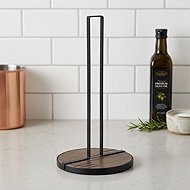 ORION LINE Stand for paper towels wood/metal - Kitchen Towel Hangers