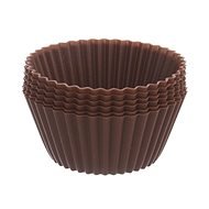 Orion Silicone Cake Mould Muffins 12 pcs Brown - Baking Mould