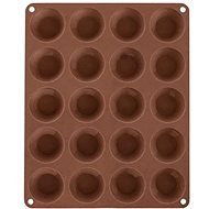 Orion Silicone muffin tin small 20 brown - Baking Mould