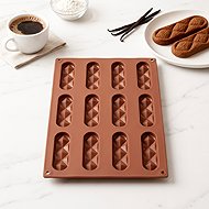 ORION Stick mould 12 brown silicone - Baking Mould