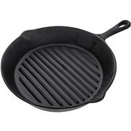 ORION Cast Iron Grill Pan, 24cm - Grid Pan