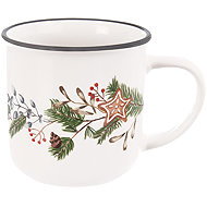 ORION Mug Christmas twig 0,35 l ceramic - Mug