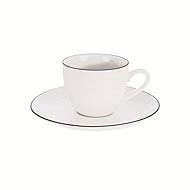 ORION Decora espresso cup + saucer 0,1 l 2 pcs porcelain - Mug