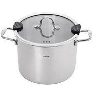 ORION Stainless steel pot VENICE 3,5 l lid glass - Pot