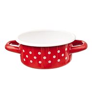 Orion Enamel Casserole DOTS 0,6l TM1 - Casserole Pot