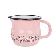 Orion Enamel Mug Pink LOUKA Belly 10cm - Mug