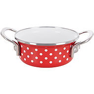 Orion Enamel casserole TECKA Lem 0,65 l - Casserole Pot