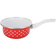 Orion Enamel pot with rim diameter 16 cm - Saucepan