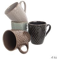 SHINEY Ceramic Mug  0.27l 4 pcs ASSORTED - Mug