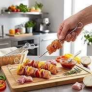 Orion Food Needle Metal 6 pcs - Grill Skewer
