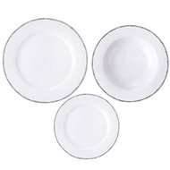 Orion Dining Set 18 pcs Round Squares - Dish Set