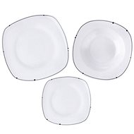 Orion Dining Set 18 pcs Square Line - Dish Set