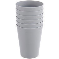 ORION SANDY Pohár 0,3 l 6 ks šedý UH - Drinking Cup