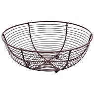 Fruit Basket Wire diam. 25cm BROWN - Basket