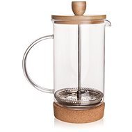 Glass/Stainless-steel/Bamboo French Press CORK 0,4 l - French Press