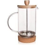Glass/Stainless-steel/Bamboo Coffee Pot CORK 1l - French Press
