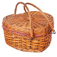 ORION Wicker picnic basket HEART - Small Basket